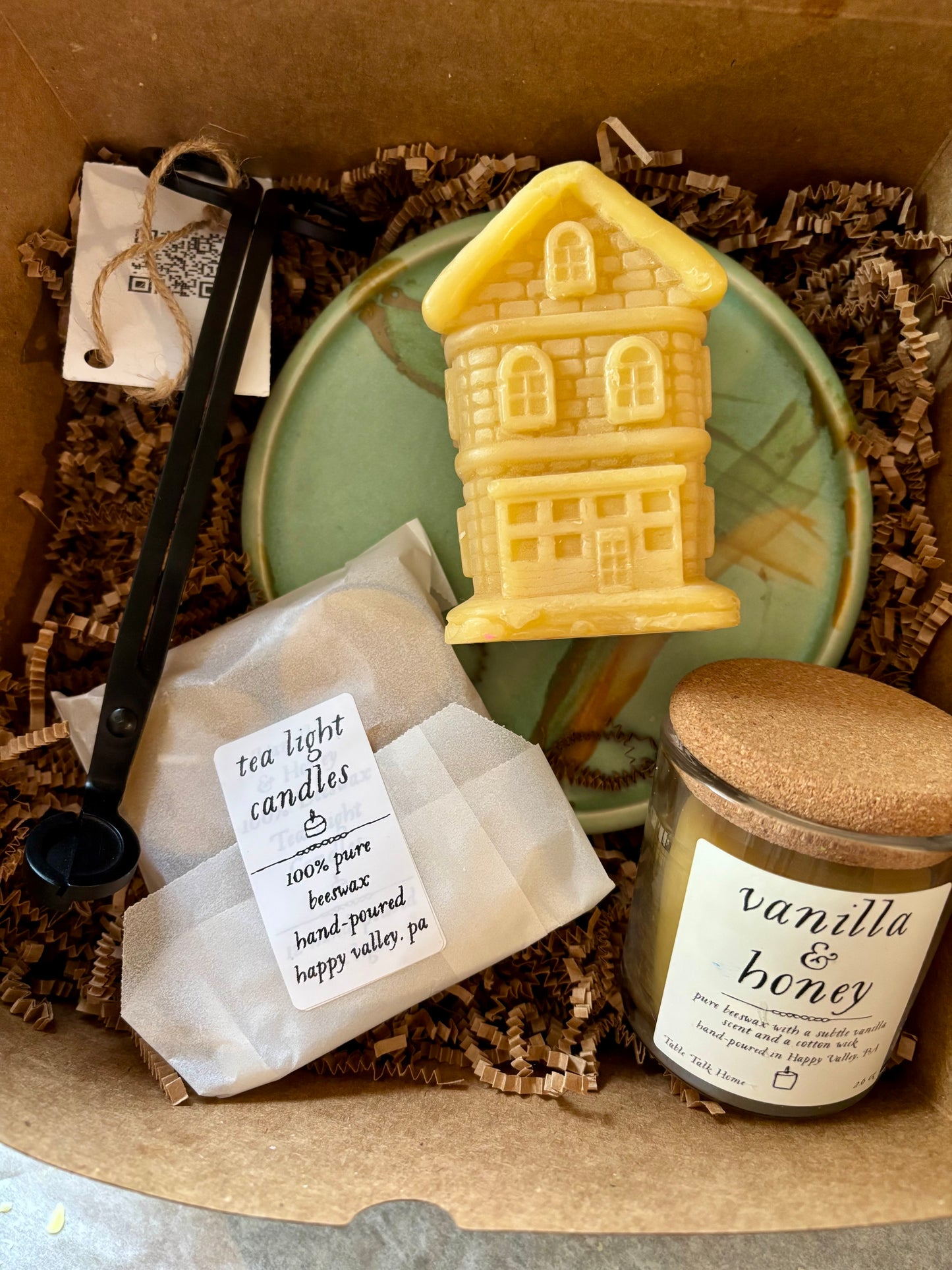 Home Sweet Home Beeswax Candles Gift Set