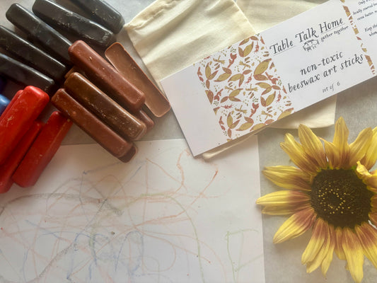 Non-toxic Beeswax Art Sticks