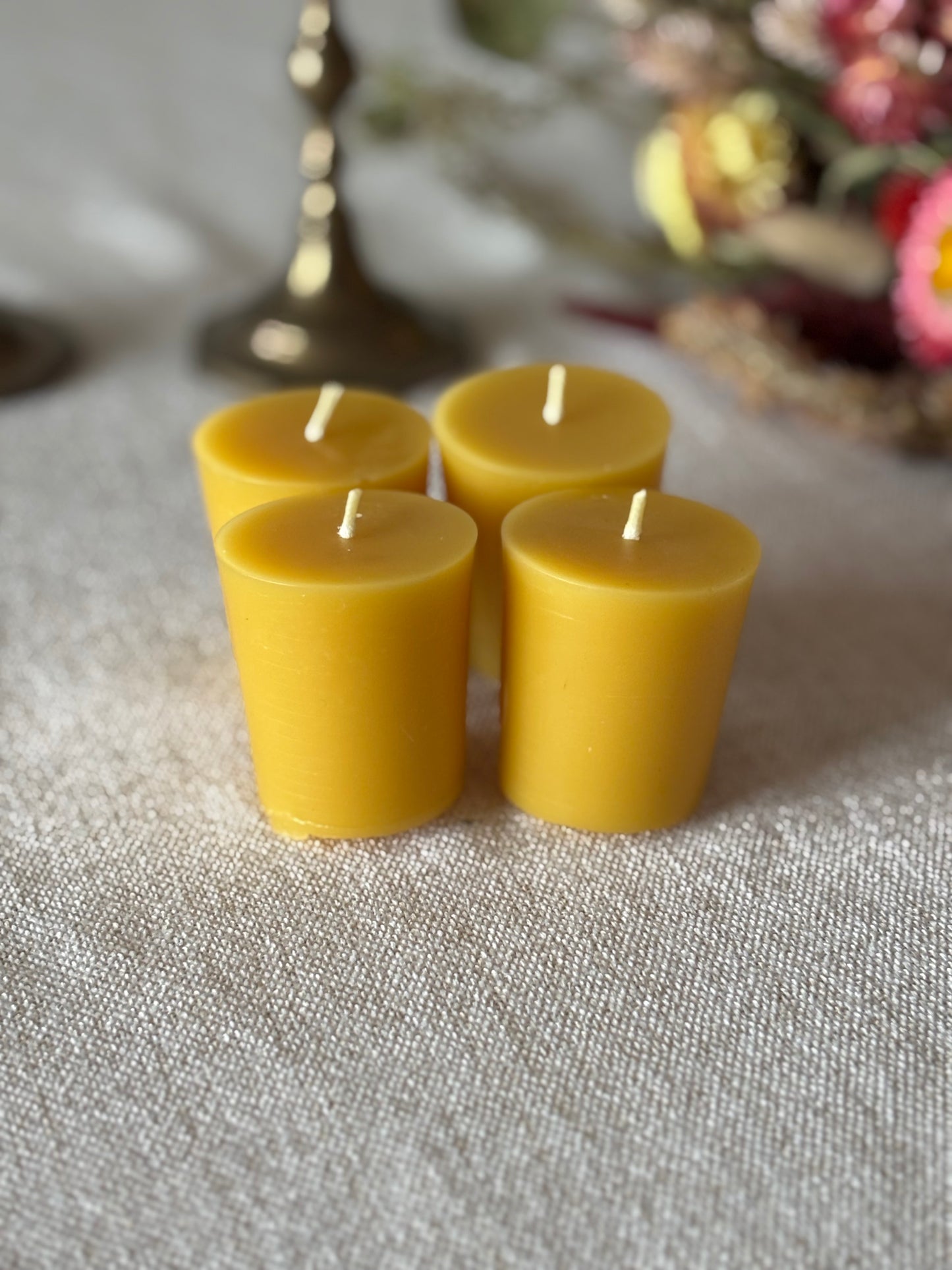 Beeswax Votive Candle