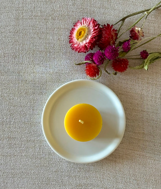Beeswax Votive Candle
