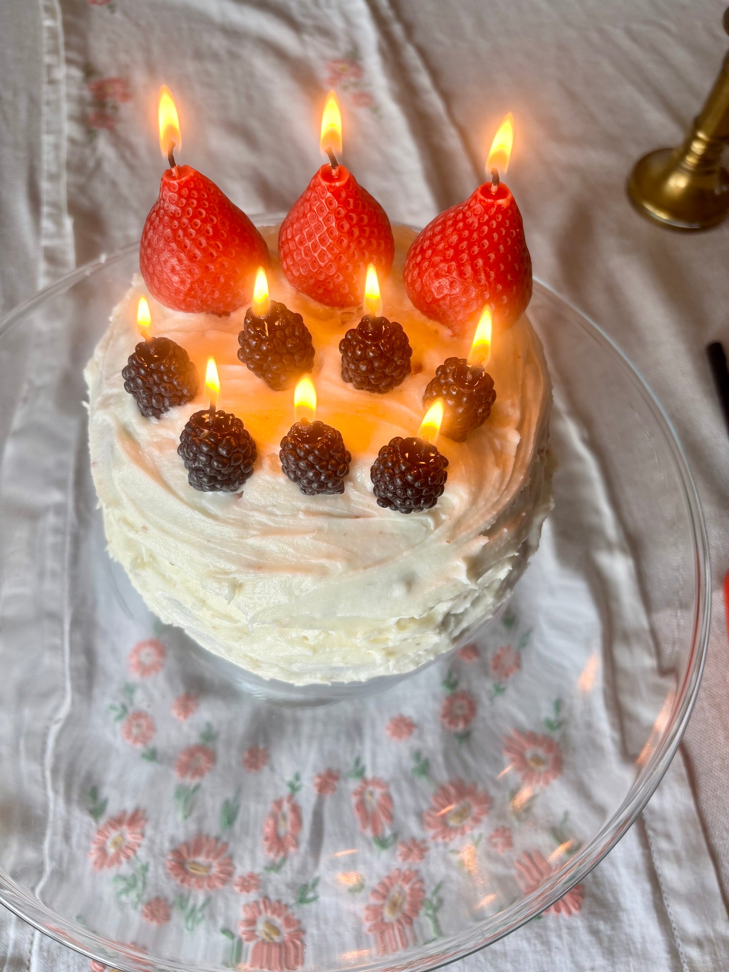 Berry Basket Birthday Candles