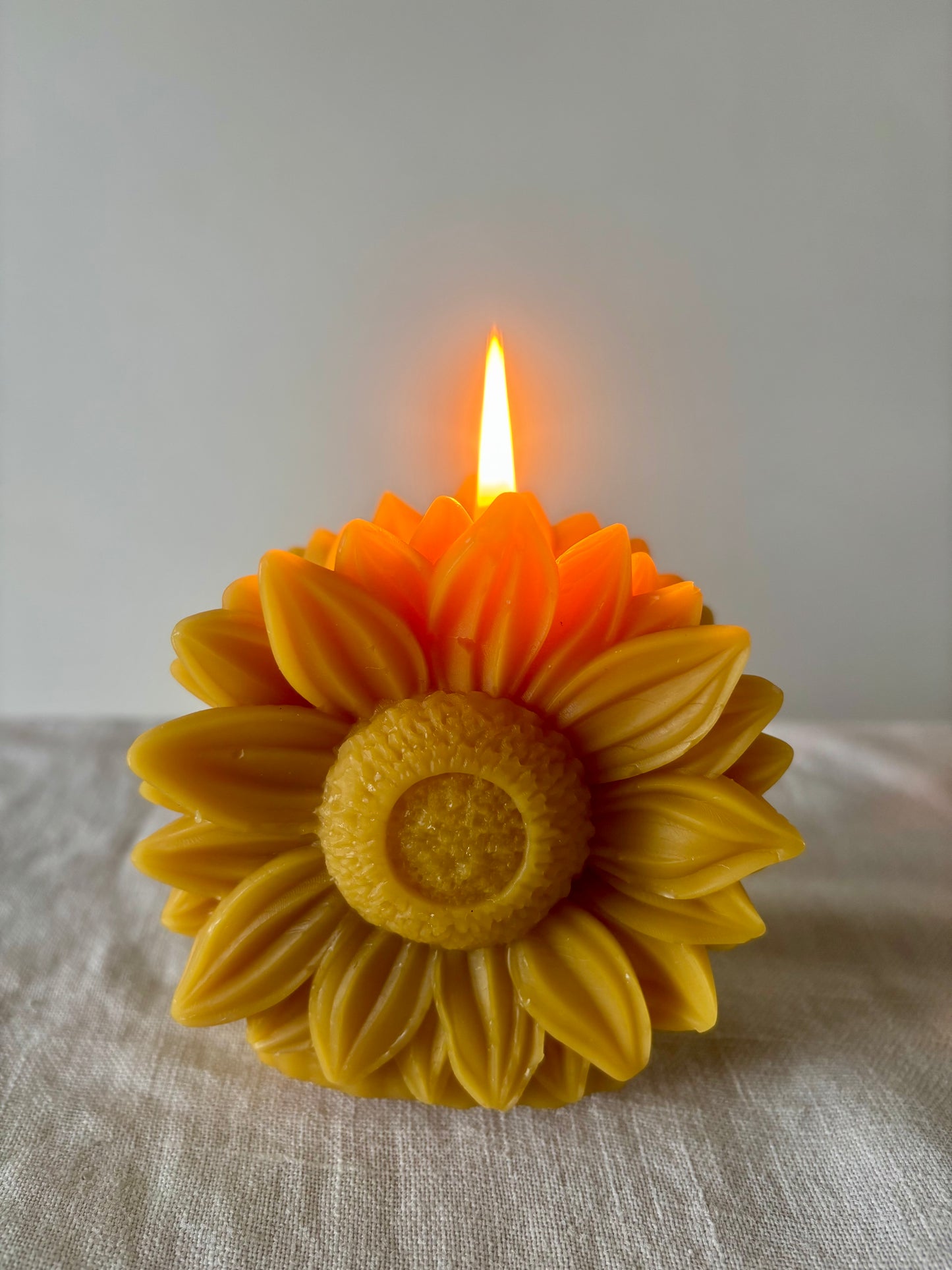 Blooming Sunflower Candle