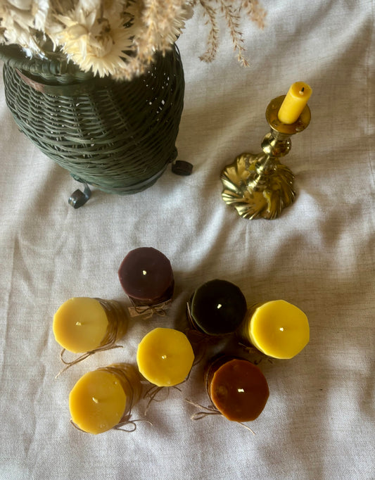 Hexagon Pillar Candle