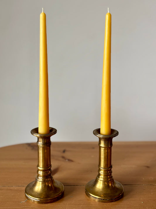 Classic Beeswax Tapers