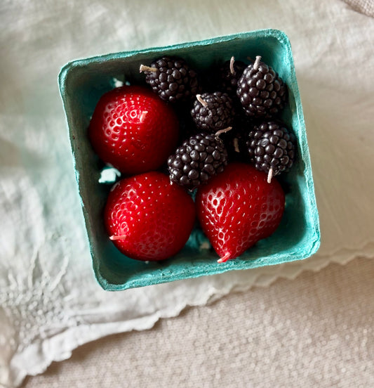 Berry Basket Birthday Candles