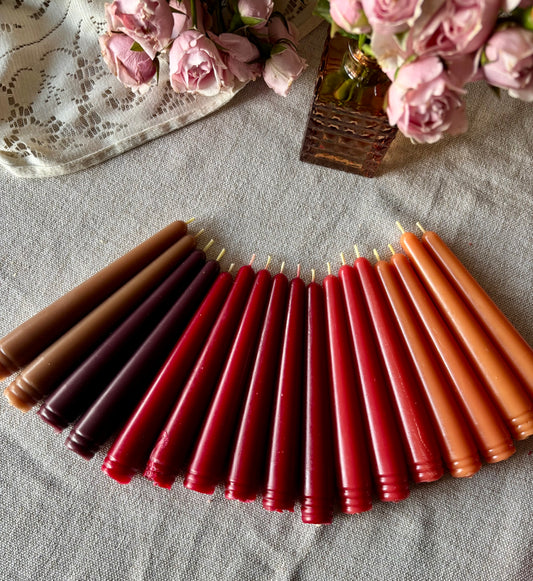 Classic Beeswax Taper Bundle