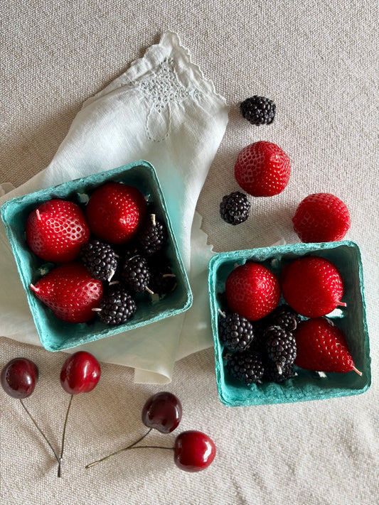 Berry Basket Birthday Candles