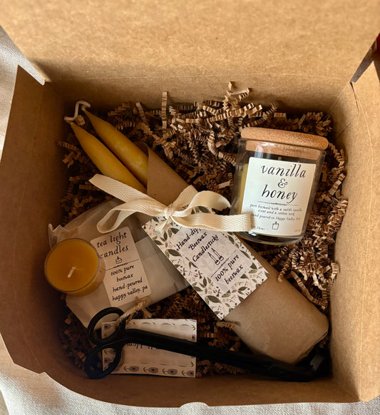 Gather Together Beeswax Candles Gift Set