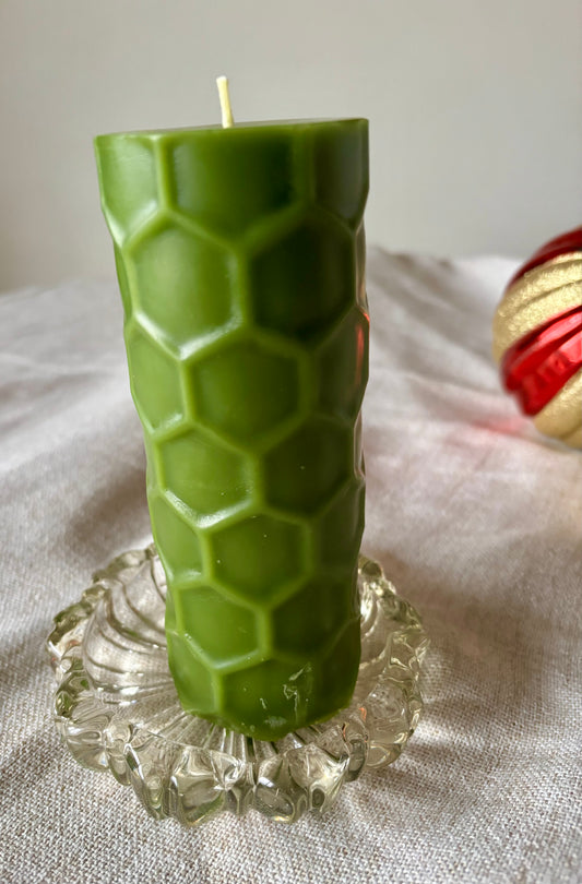 Hexagon Pillar Candle