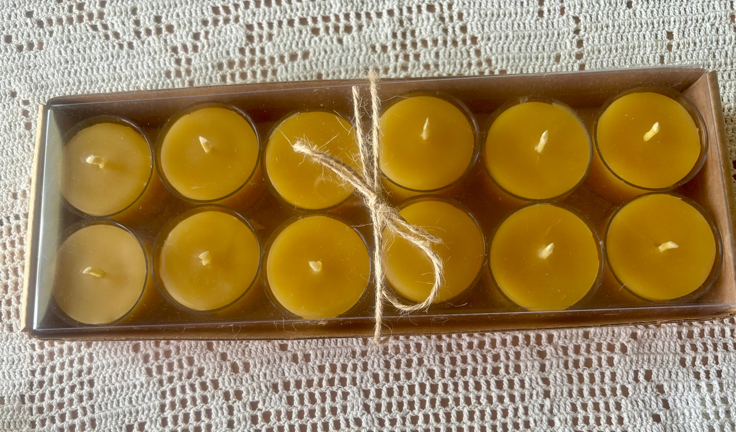 Beeswax Tea Light Candles