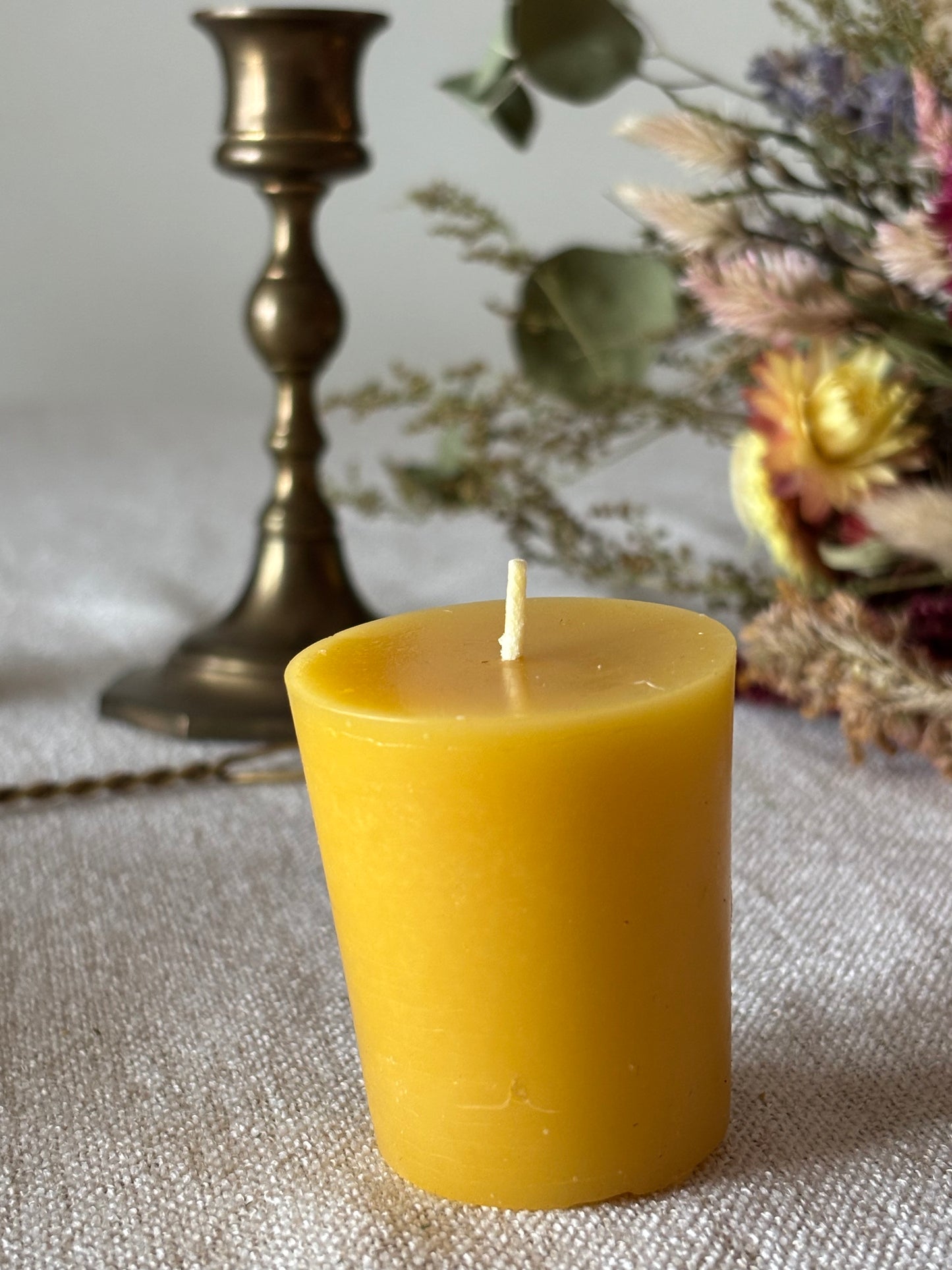 Beeswax Votive Candle