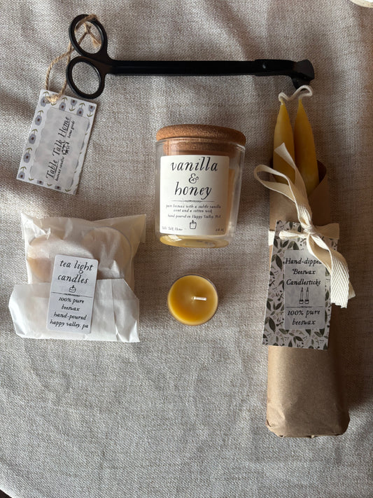 Gather Together Beeswax Candles Gift Set