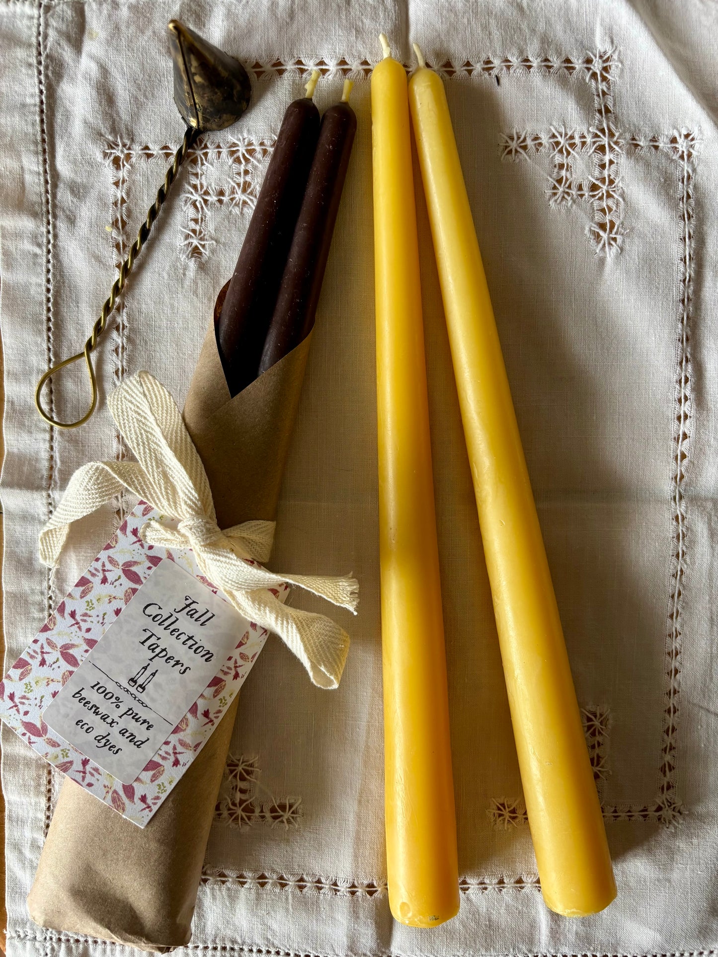 Classic Beeswax Tapers