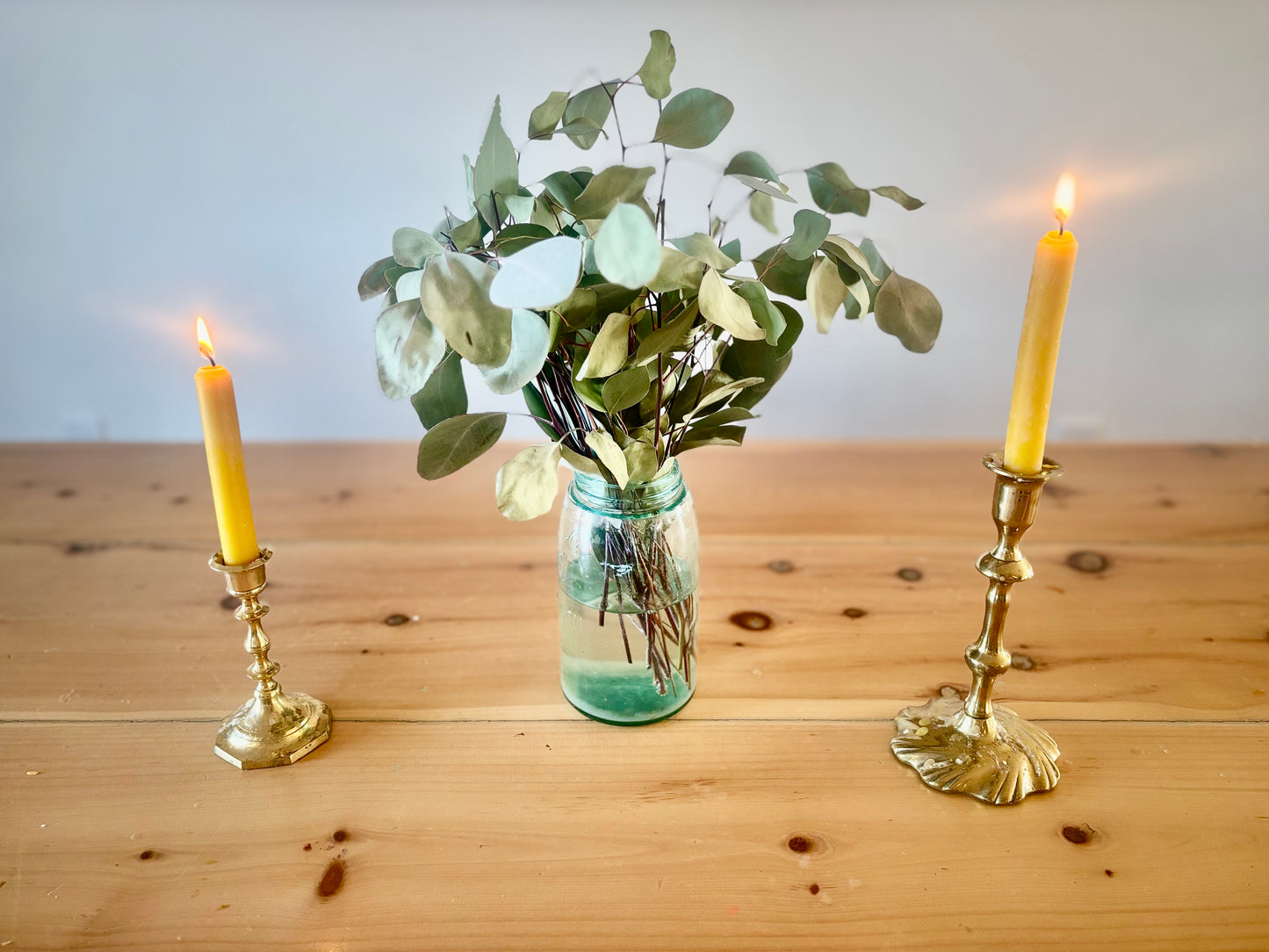 Pure Beeswax Taper Candles