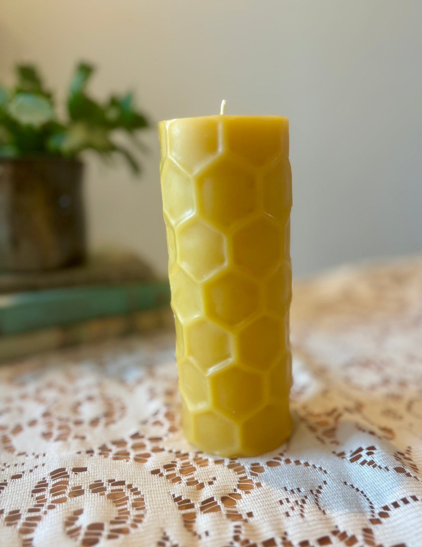 Hexagon Pillar Candle